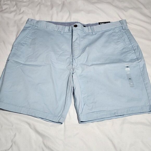 Tommy Hilfiger Other - Tommy Hilfiger TH Flex Men’s Flat Front 9" Chino Shorts Blue 40"